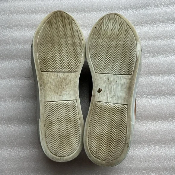 Cali Slide by Charleston Shoe Company Tan Slip on Leather Loafers - Picture 5 of 8